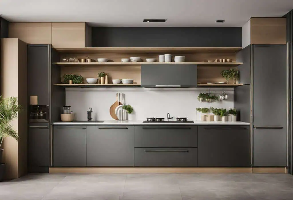 kitchen corner cabinet design