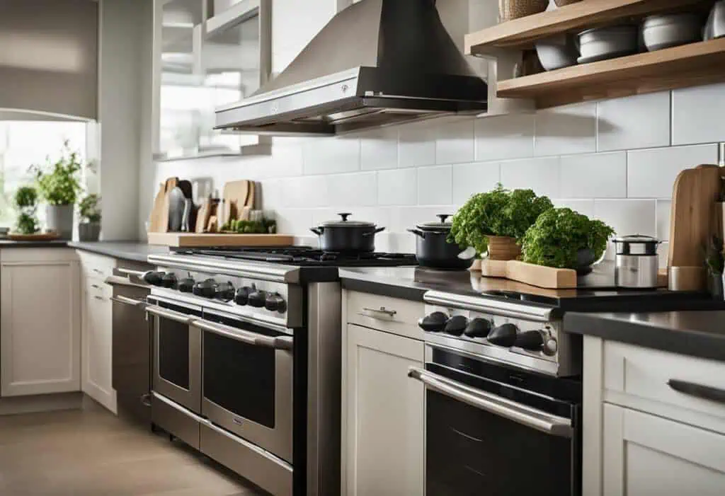 kitchen design for heavy cooking