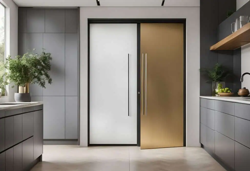 kitchen entrance door designs