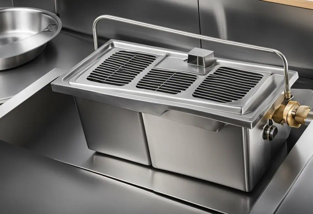 Grease Trap for Kitchen Waste Management.