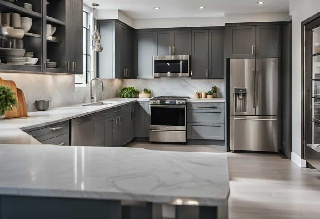 kitchen grey design