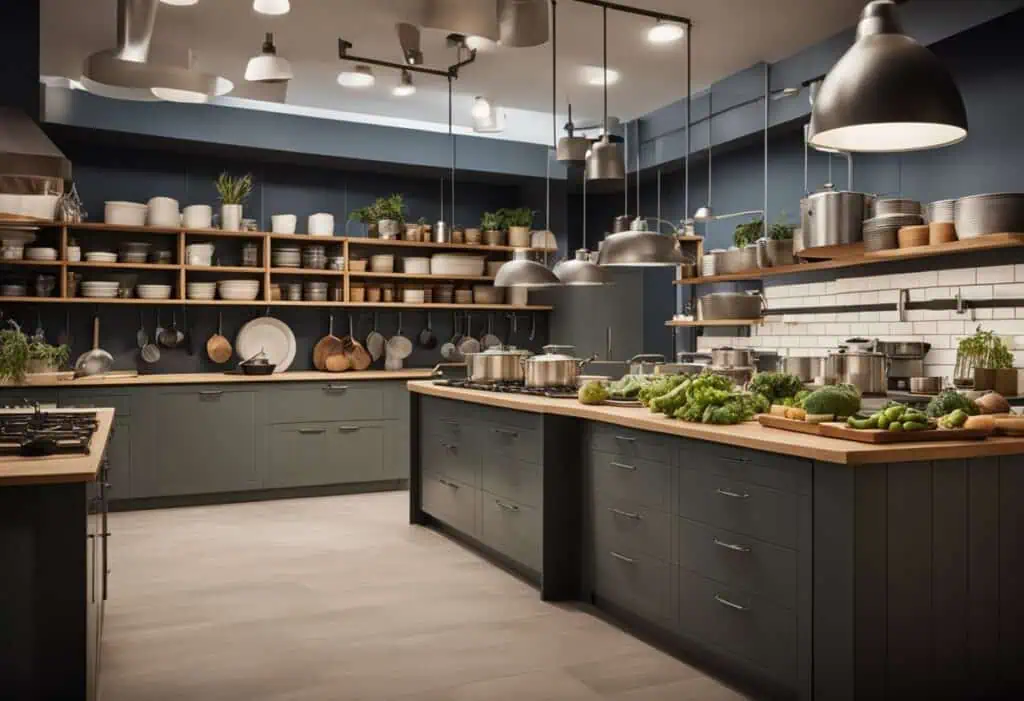 kitchen store room design