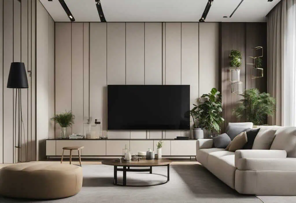 Stylish living room featuring Koda furniture pieces, minimalist design, and natural lighting for a c.