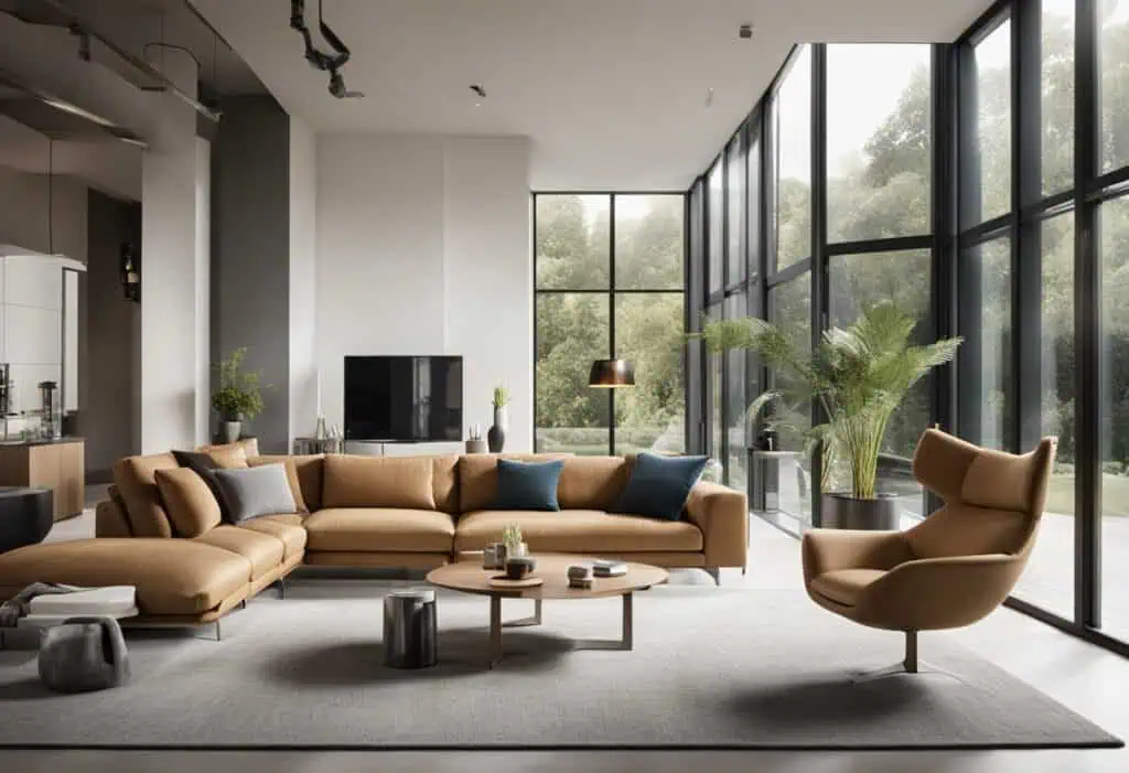 Elegant living room featuring stylish Kuka furniture for a comfortable, contemporary home.