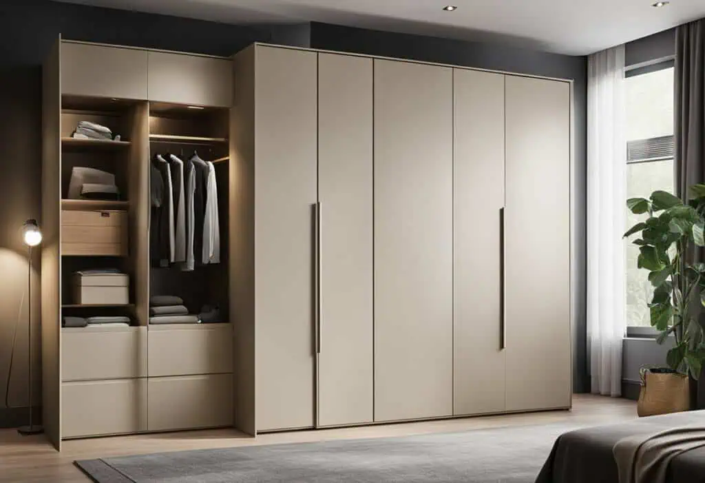l shaped wardrobe designs for bedroom