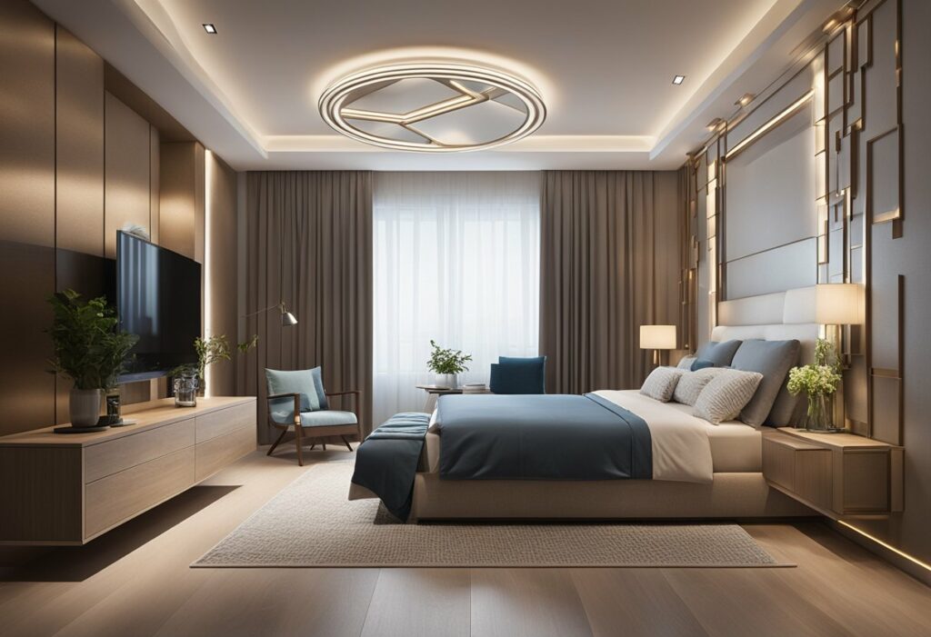 latest ceiling design for bedroom