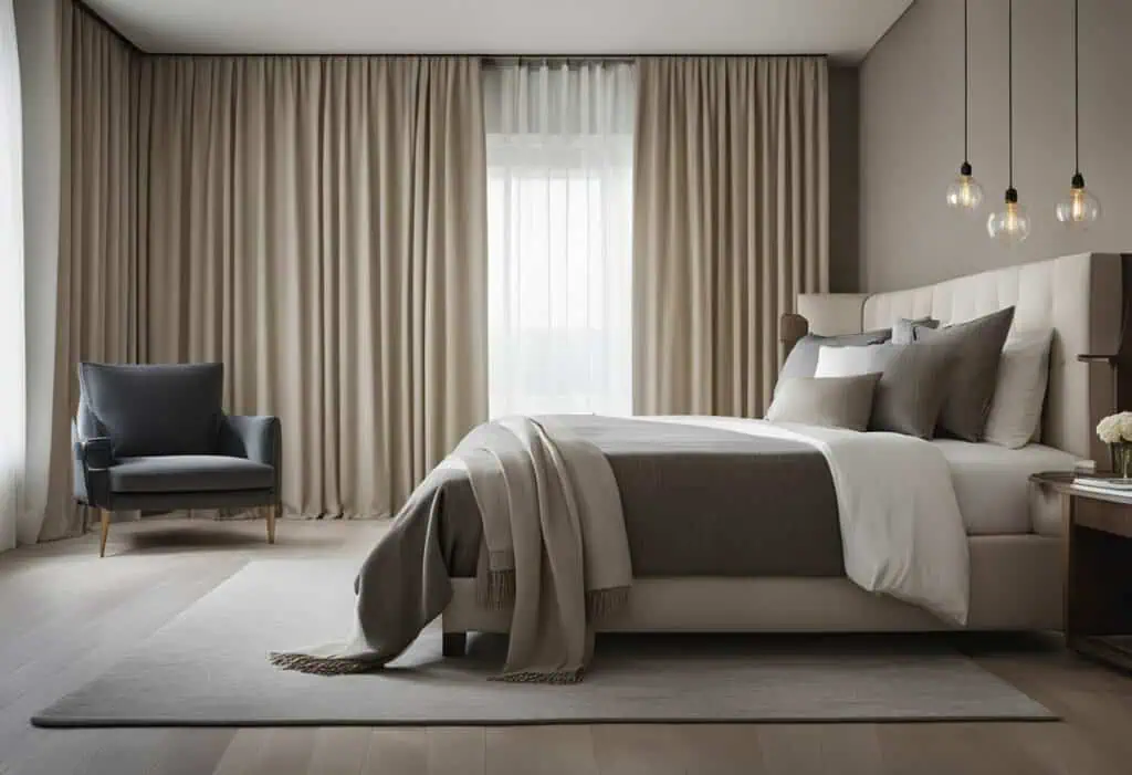 latest curtain designs for bedroom