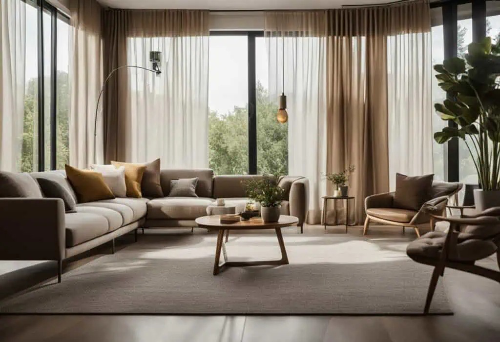 latest curtain designs for living room