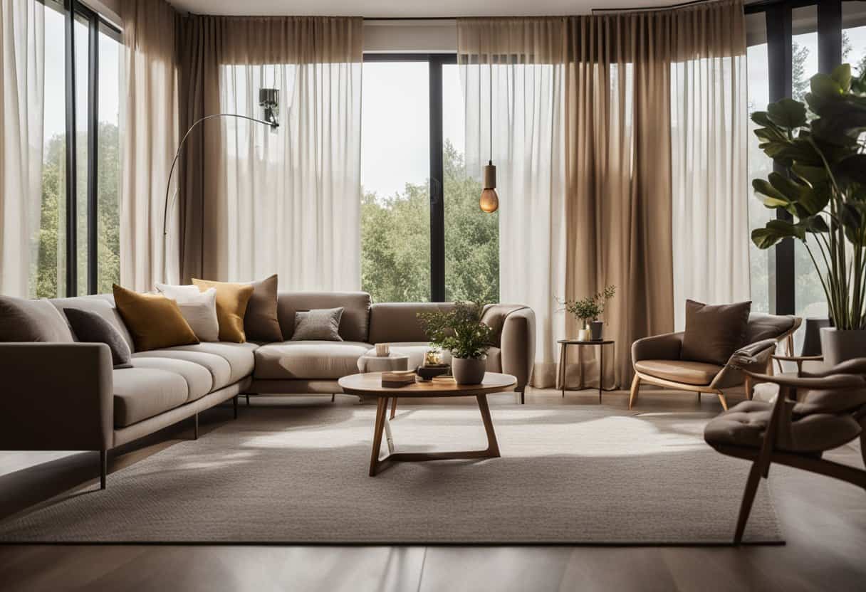 Modern Curtain Designs to Elevate Your Living Room