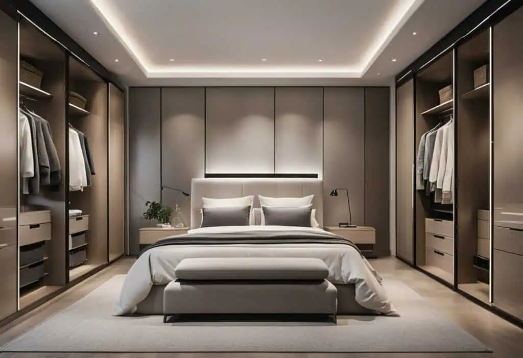 latest wardrobe designs for bedroom