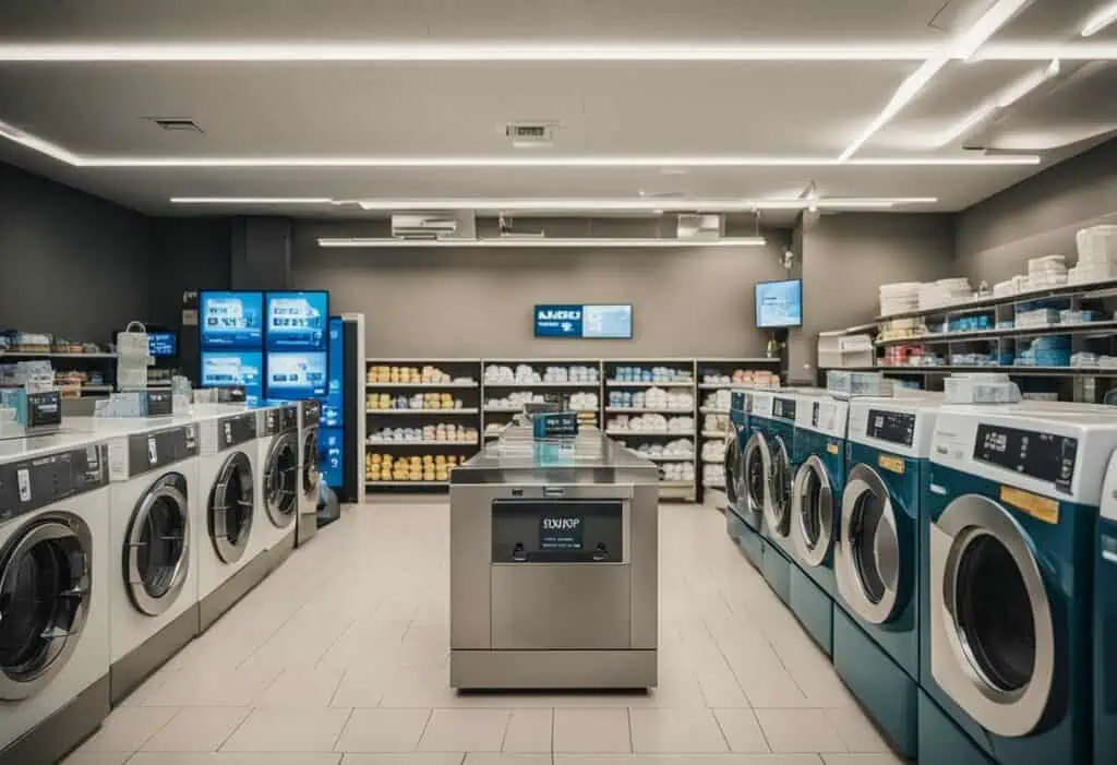 laundry shop interior design