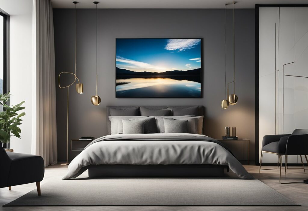 lcd panel designs for bedroom