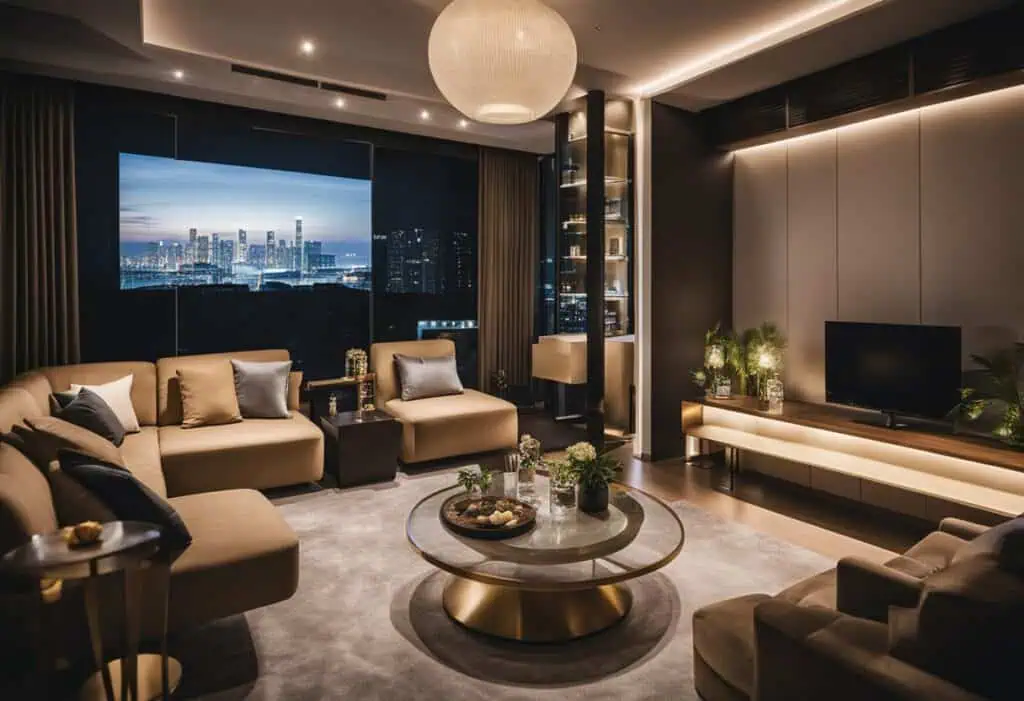 led furniture rental singapore