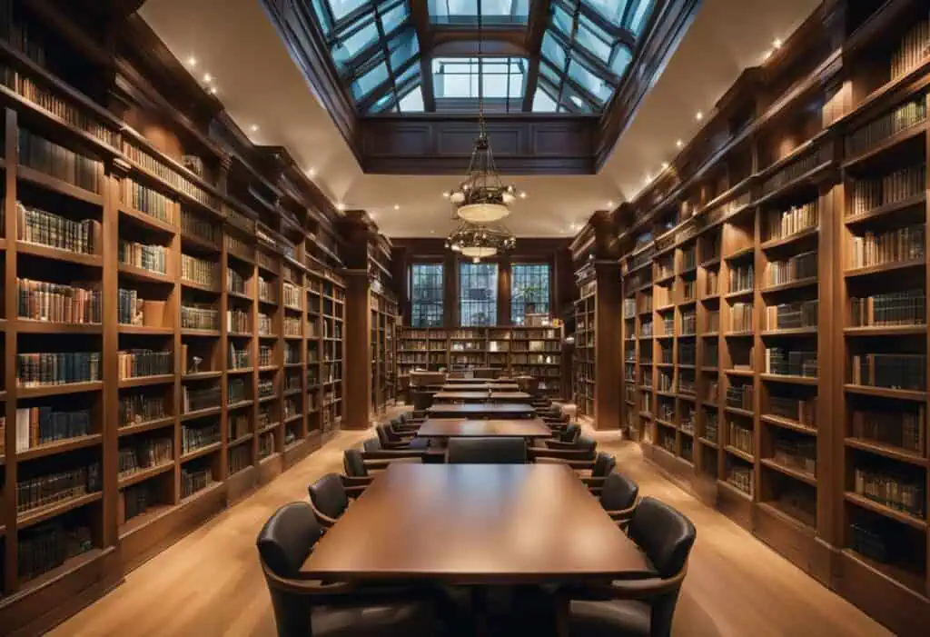 library interior design