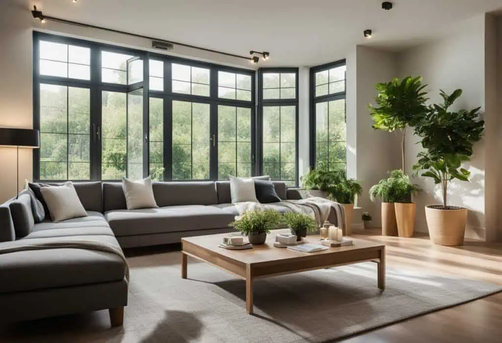 living and bedroom design