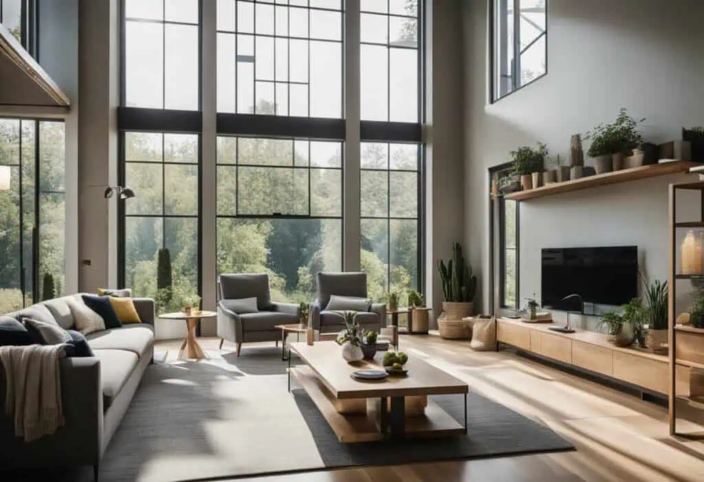 living and dining room interior design