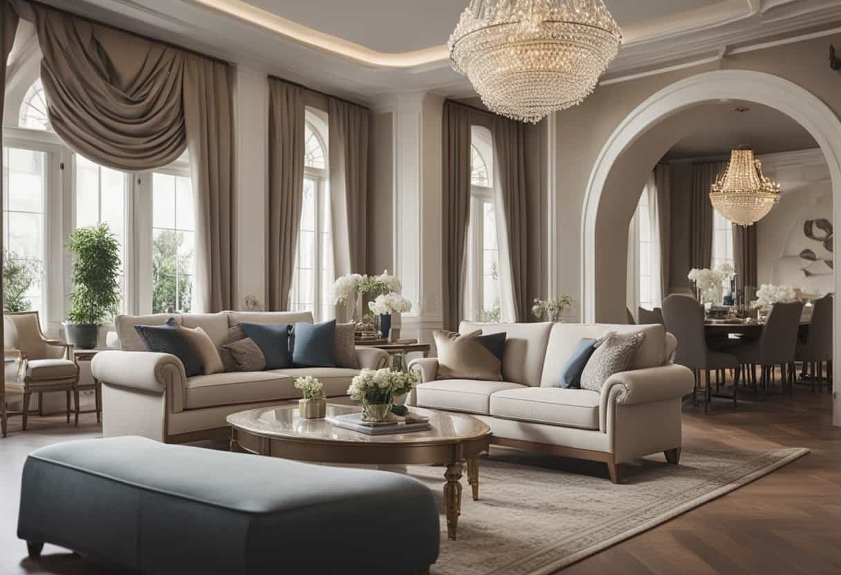 Creative Arch Designs for a Stylish Living Room