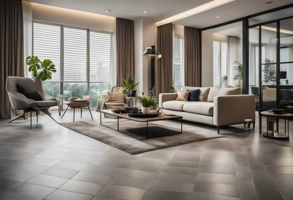 living room bedroom floor tiles design