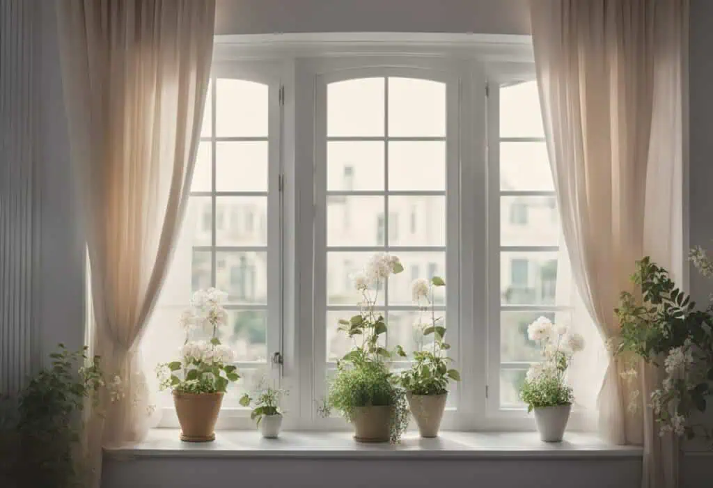 living room curtain design