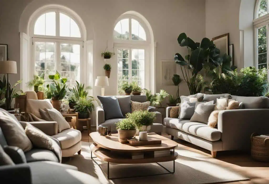 living room design without tv
