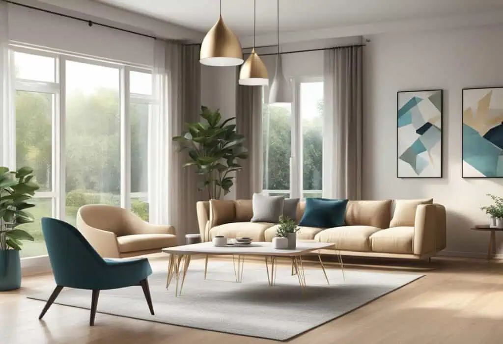 living room interior design ideas with dining table