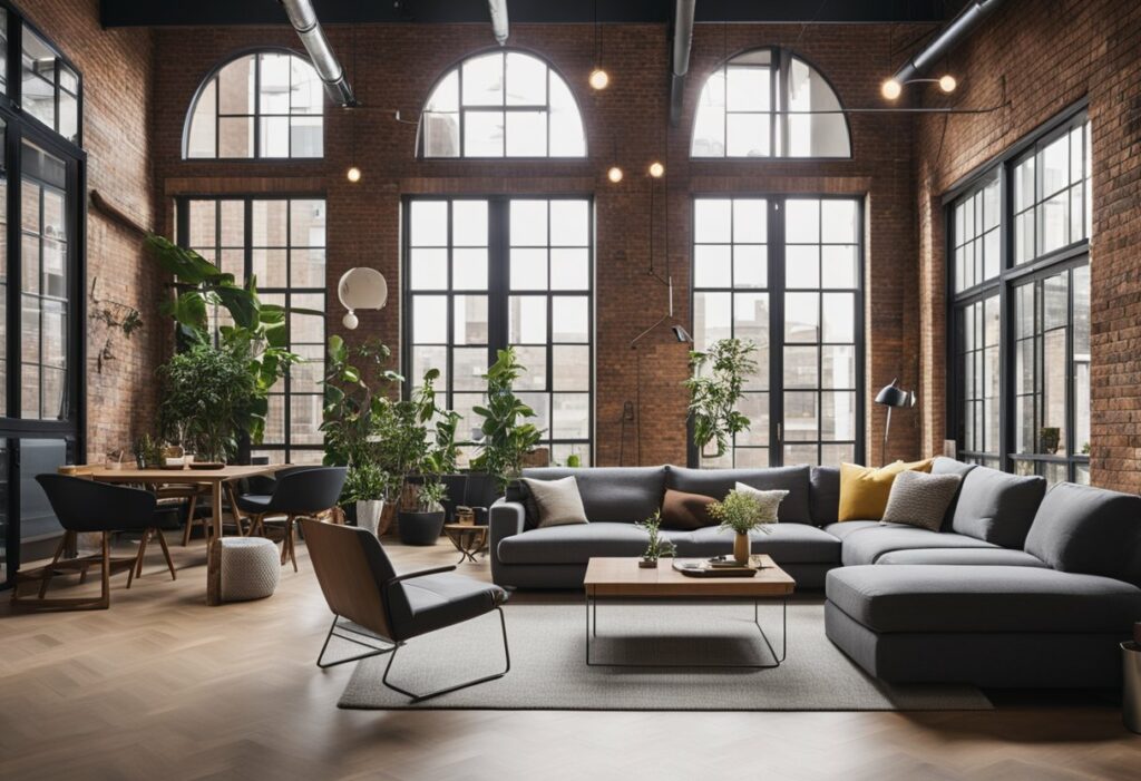 living room loft design