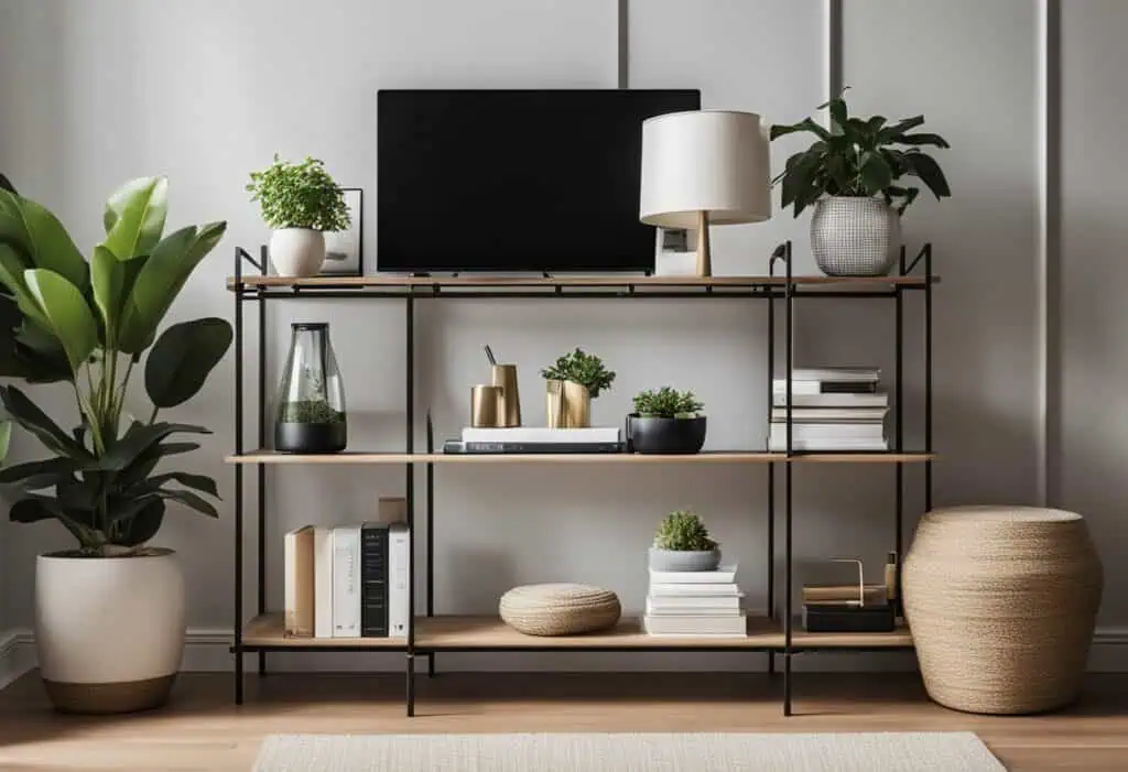 living room rack design