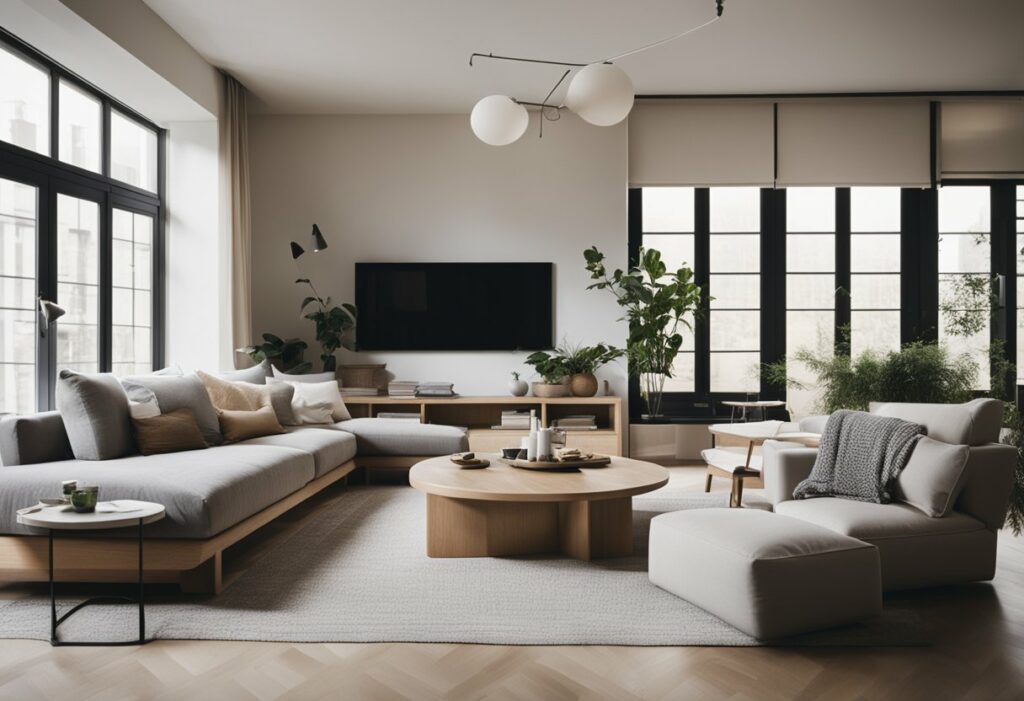 living room scandinavian interior design