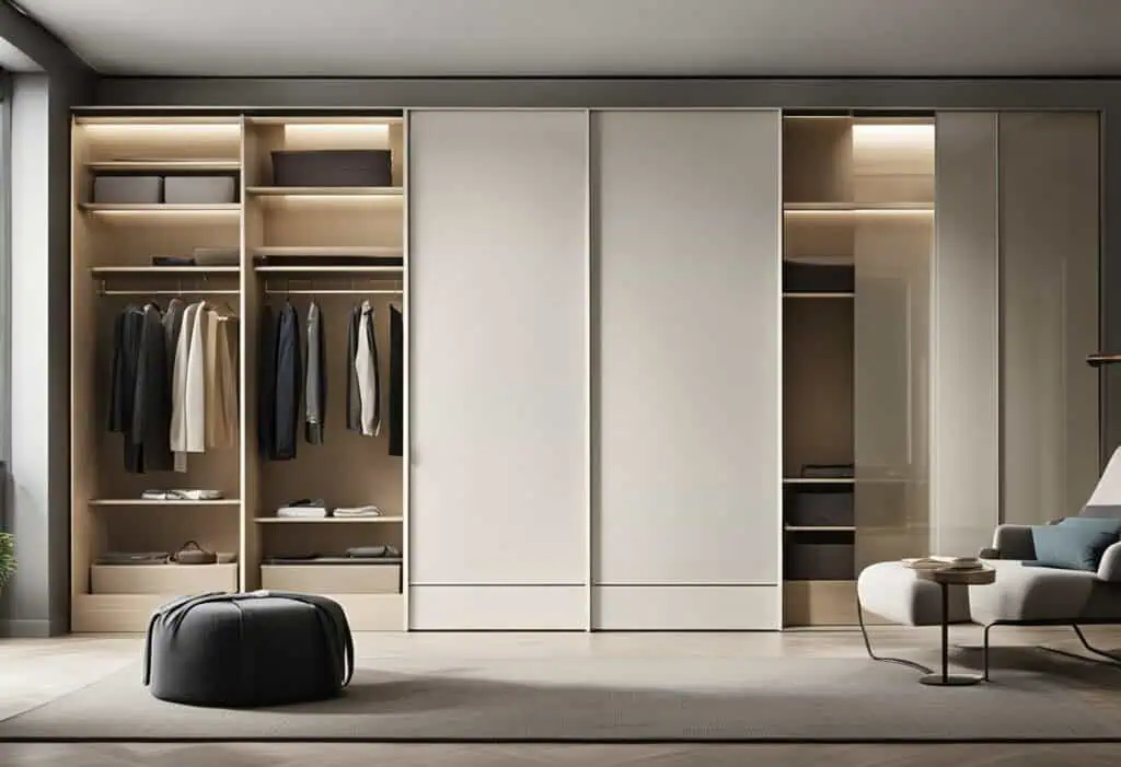 living room wardrobe design
