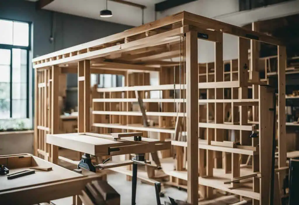 Loft bed carpentry Singapore: maximizing space with stylish wooden designs.