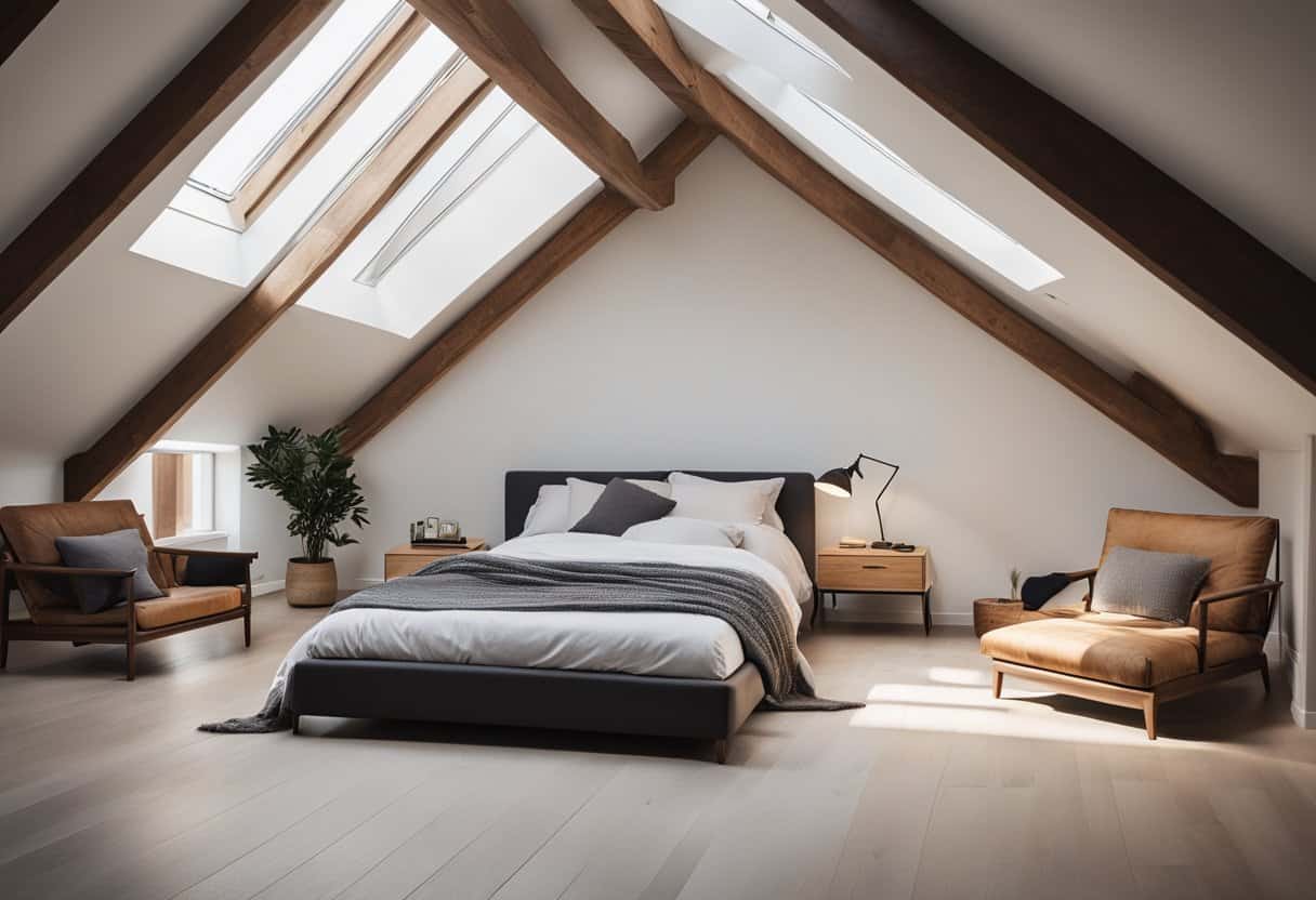 Create a Stylish Loft Bedroom: Interior Design