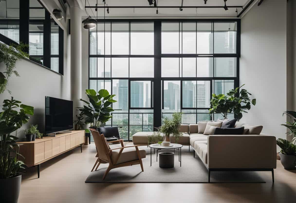 Loft Interior Design Singapore | Embrace Industrial Chic Vibes