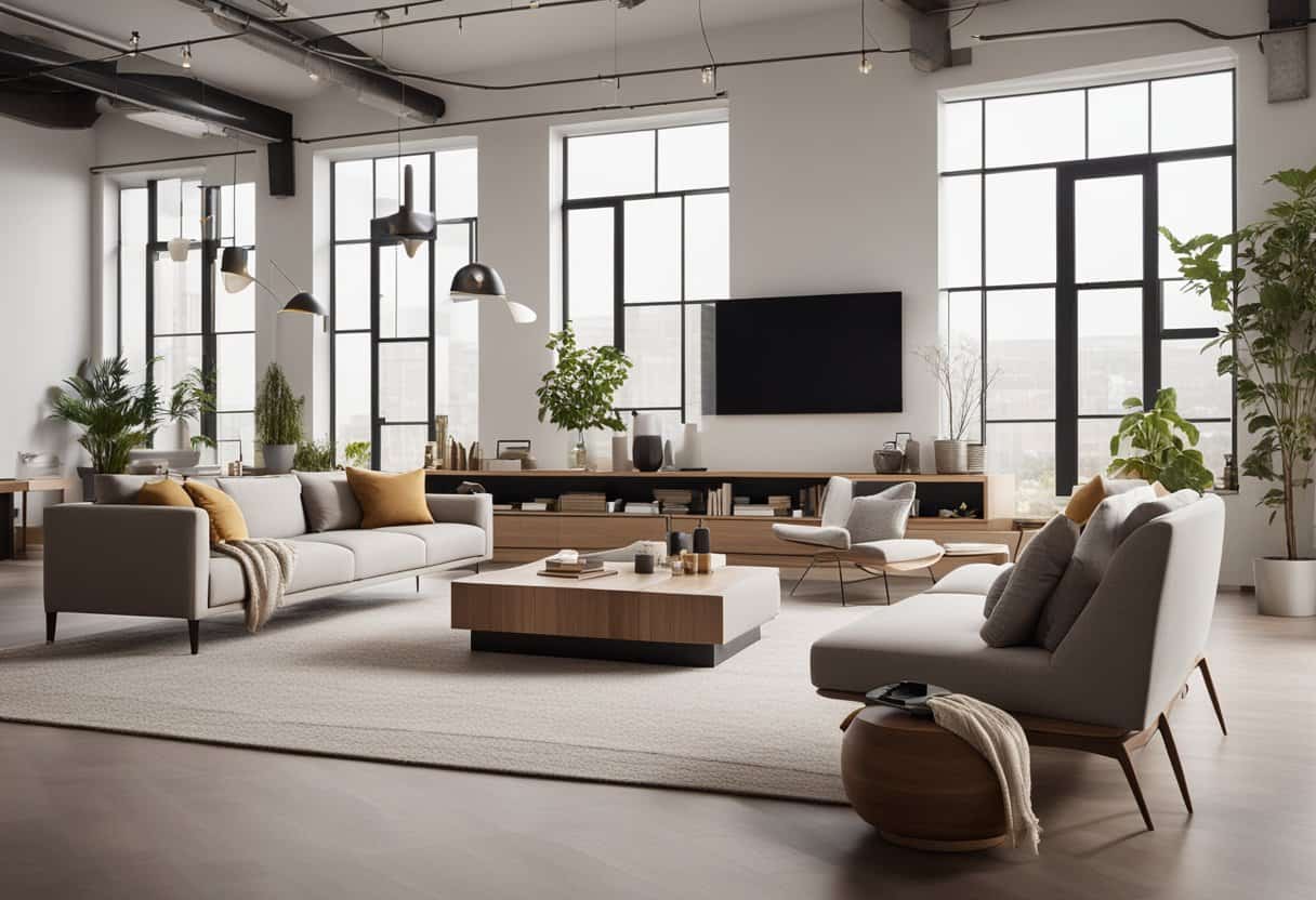 Stylish Loft Living Room Inspirations