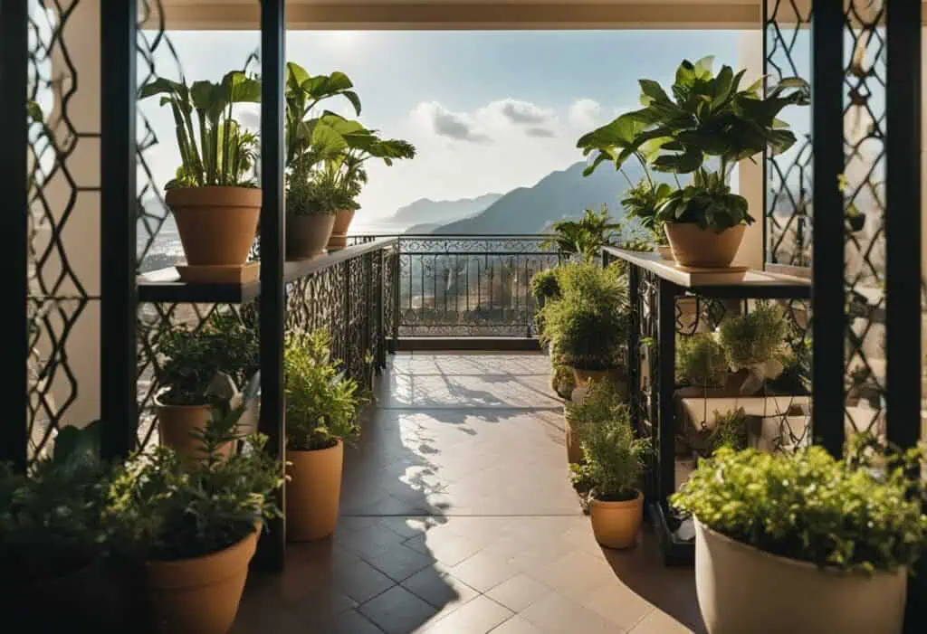 long balcony design