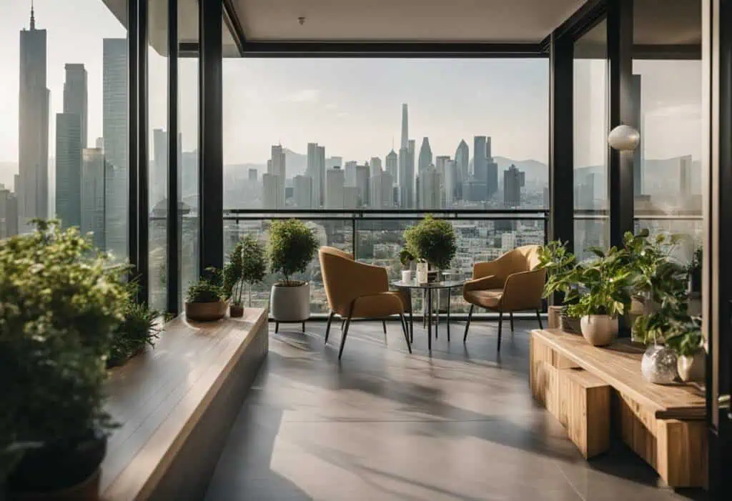 luxury balcony design