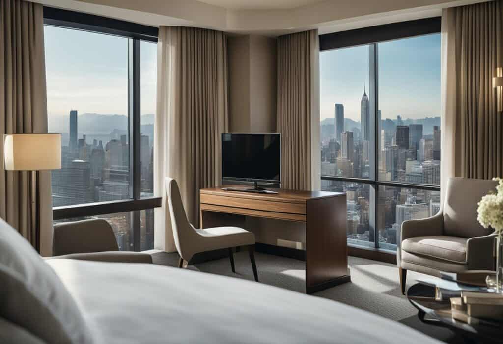 luxury hotel bedrooms design