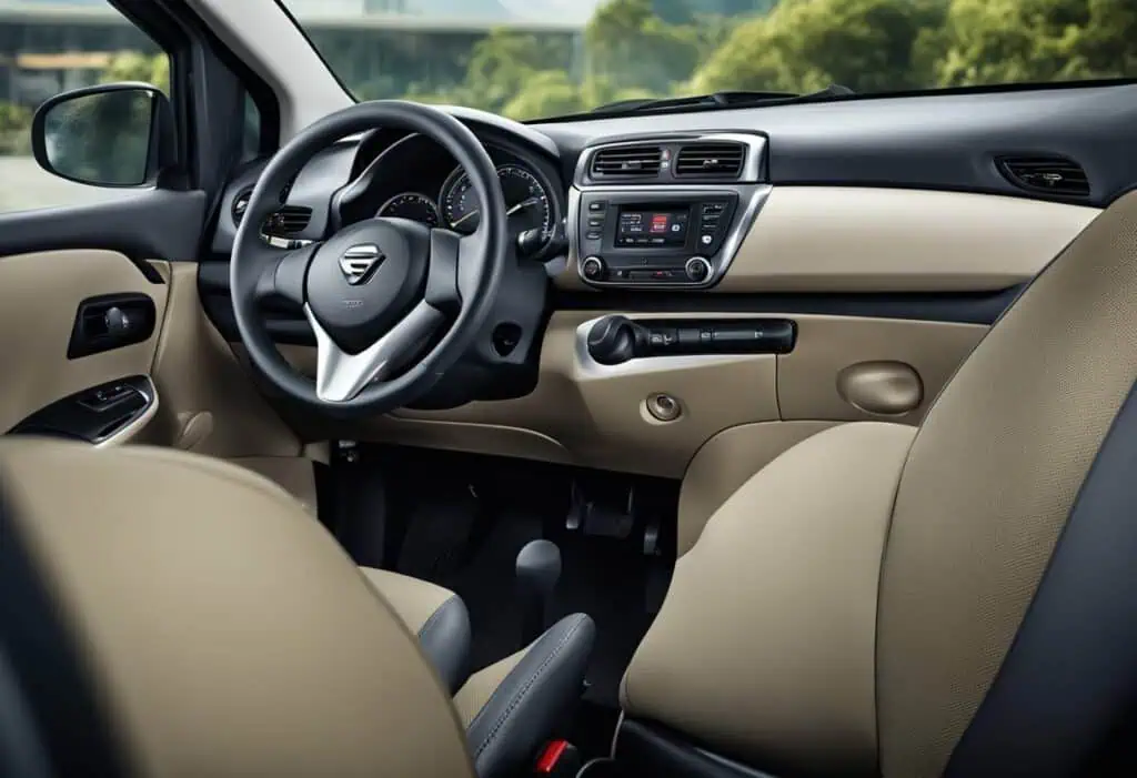 maruti zen interior design