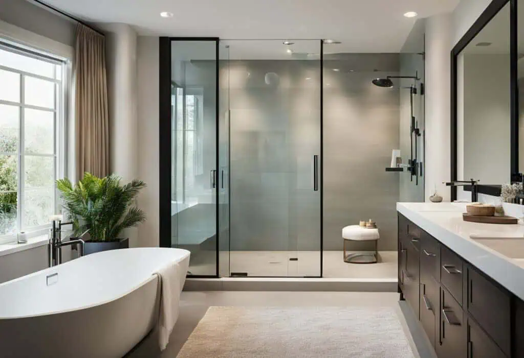 master bedroom bathroom design