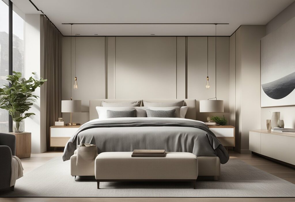 master bedroom design contemporary