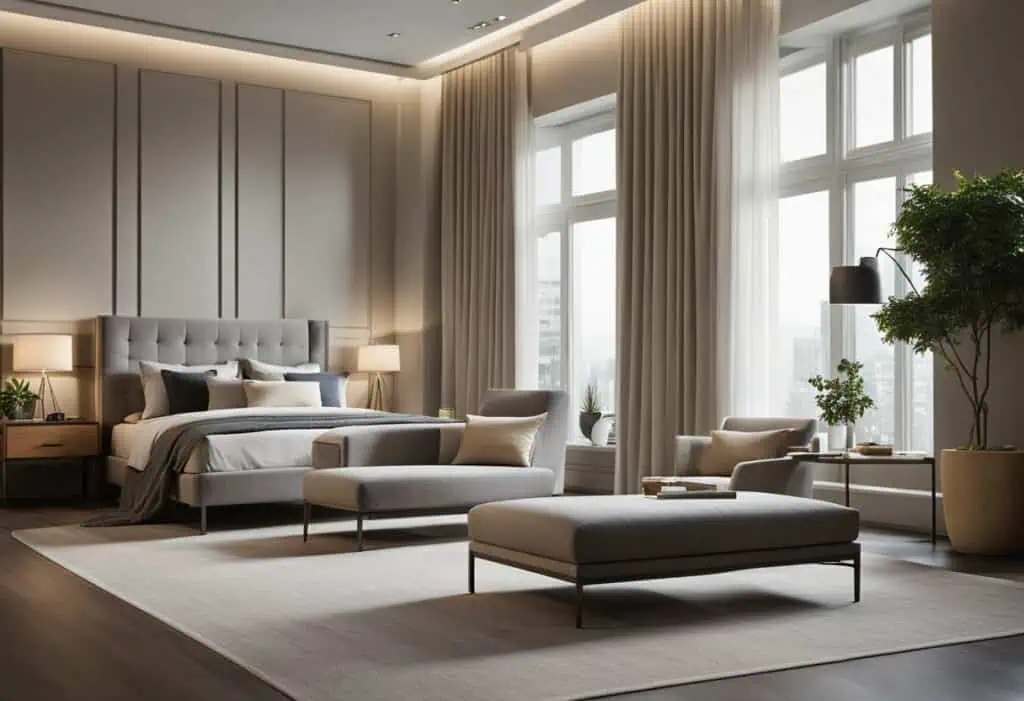 master bedroom design layout