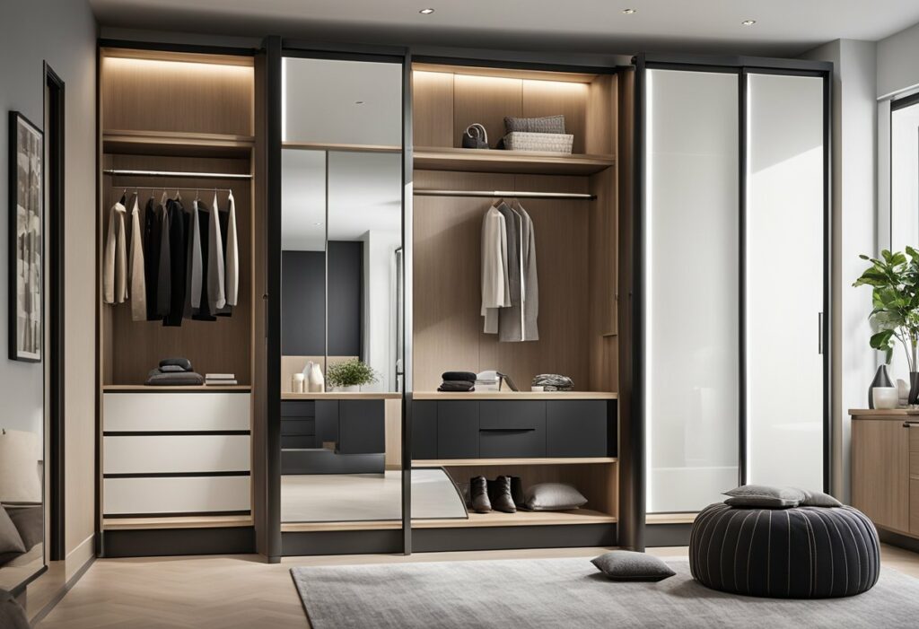 master bedroom sliding wardrobe designs