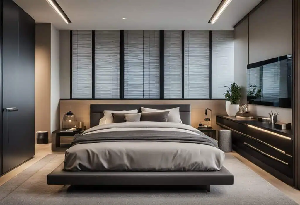 mens bedroom design