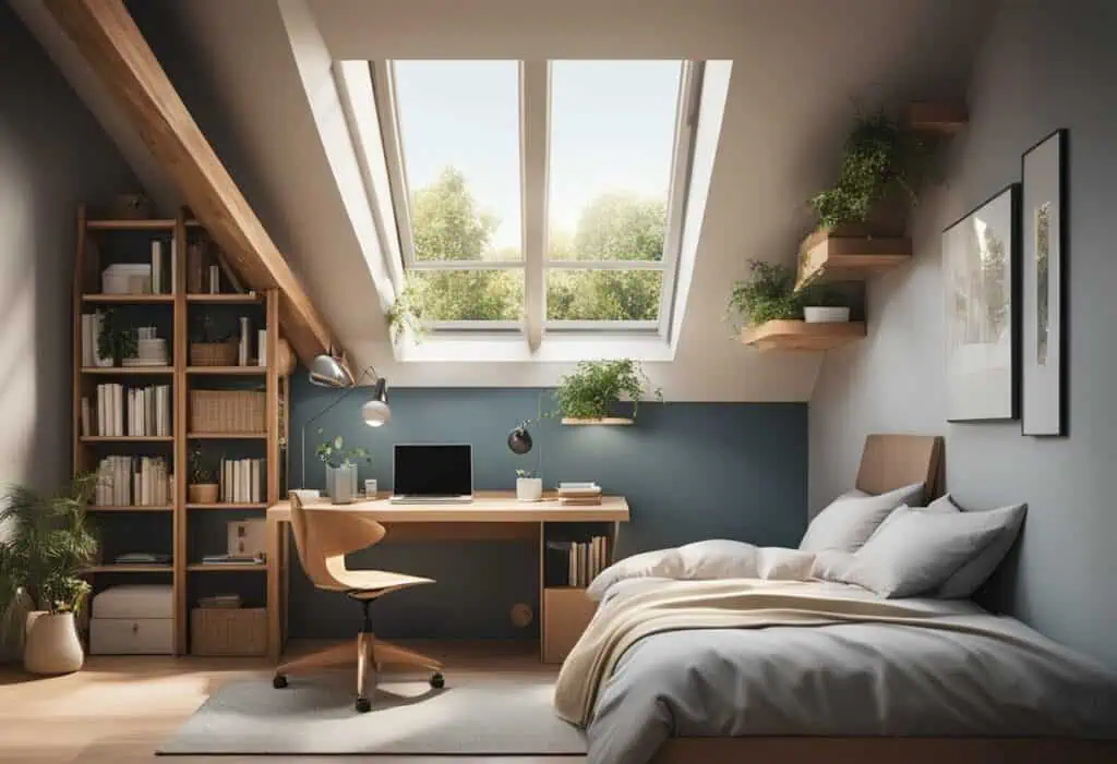 mezzanine floor bedroom design