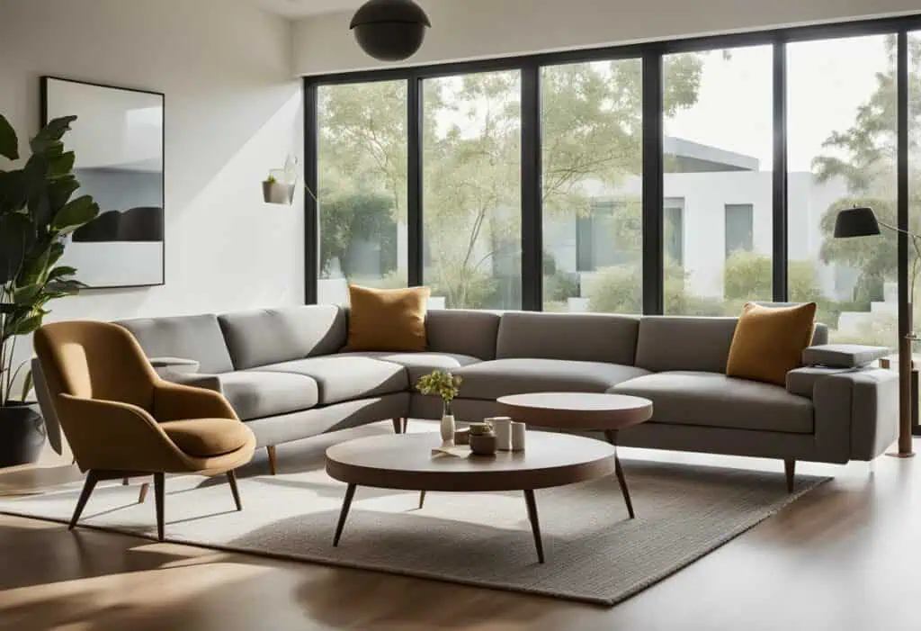 mid century modern home interior design
