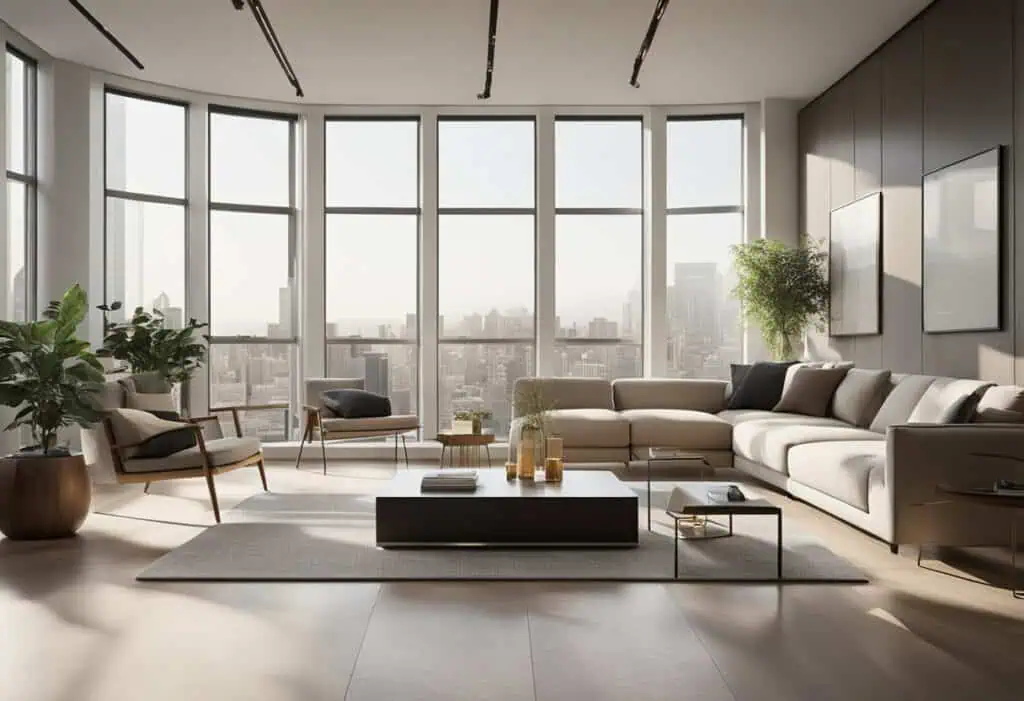 minimalist contemporary interior design