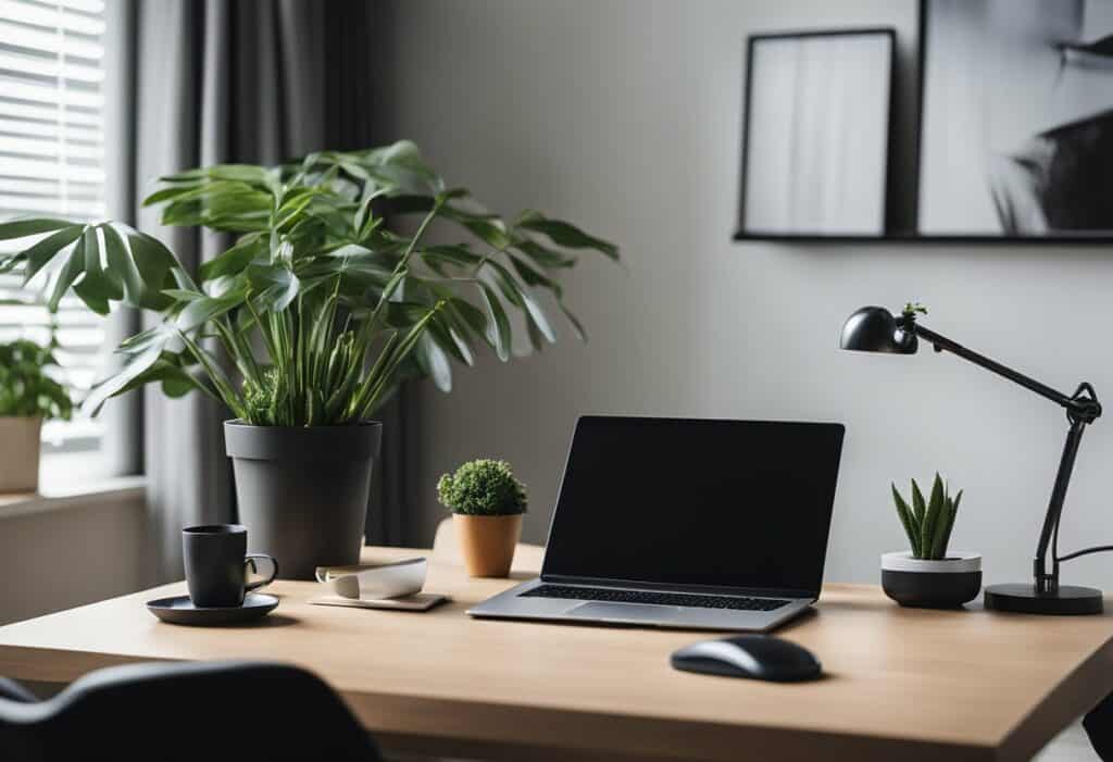 minimalist home office design