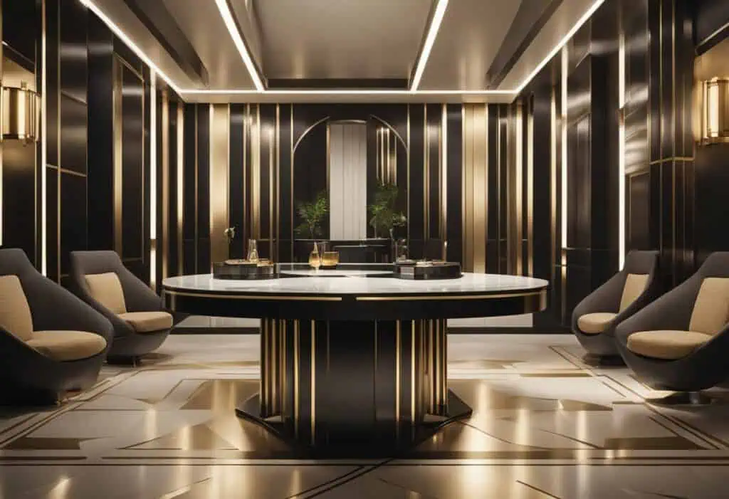 modern art deco interior design