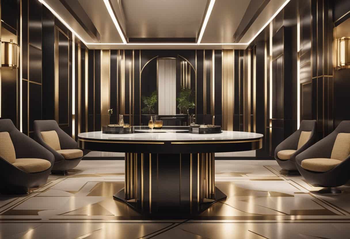 Modern Art Deco Interior Design Ideas