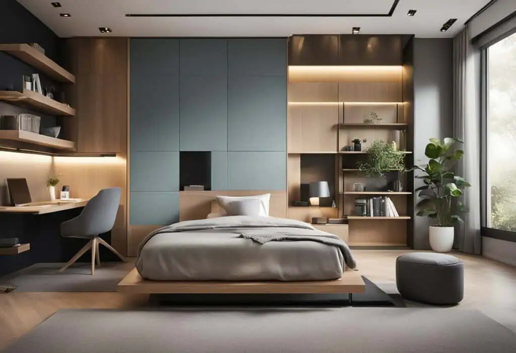 modern bedroom designs for small rooms