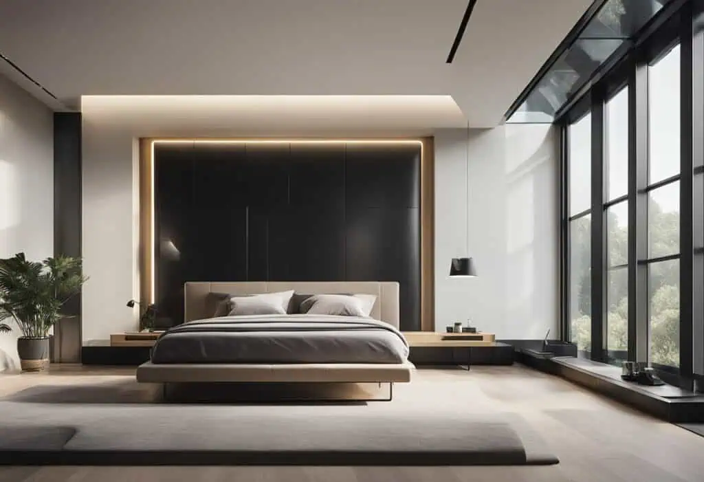 modern bedroom interior design